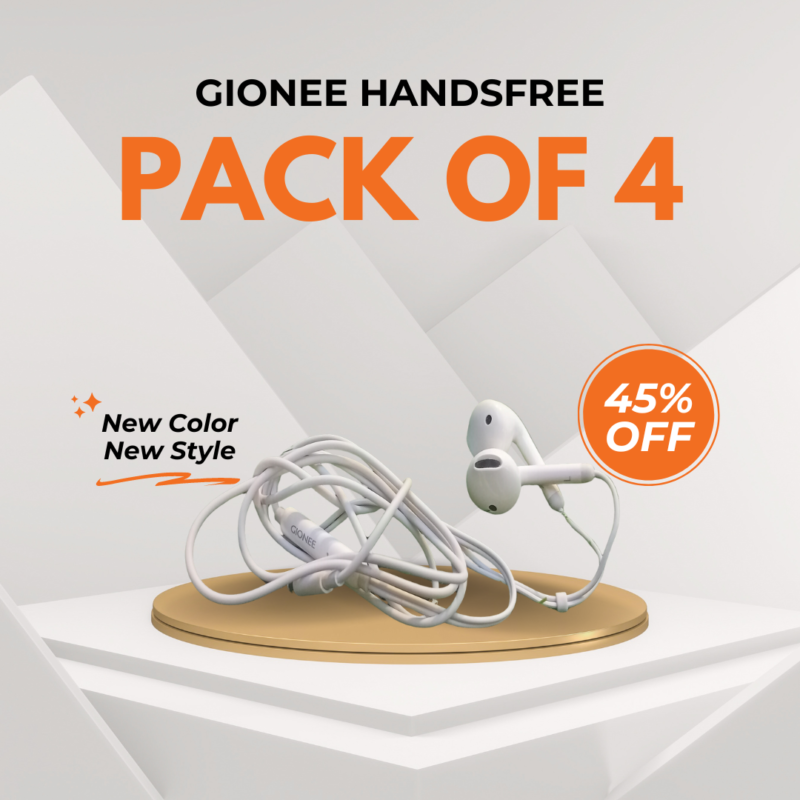 Pack of 4 Gionee Handfree